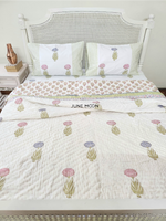 Load image into Gallery viewer, Cosmos - Set of Quilt & Bedsheet