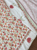Load image into Gallery viewer, Rustic Garden - Block Printed Muslin Dohar