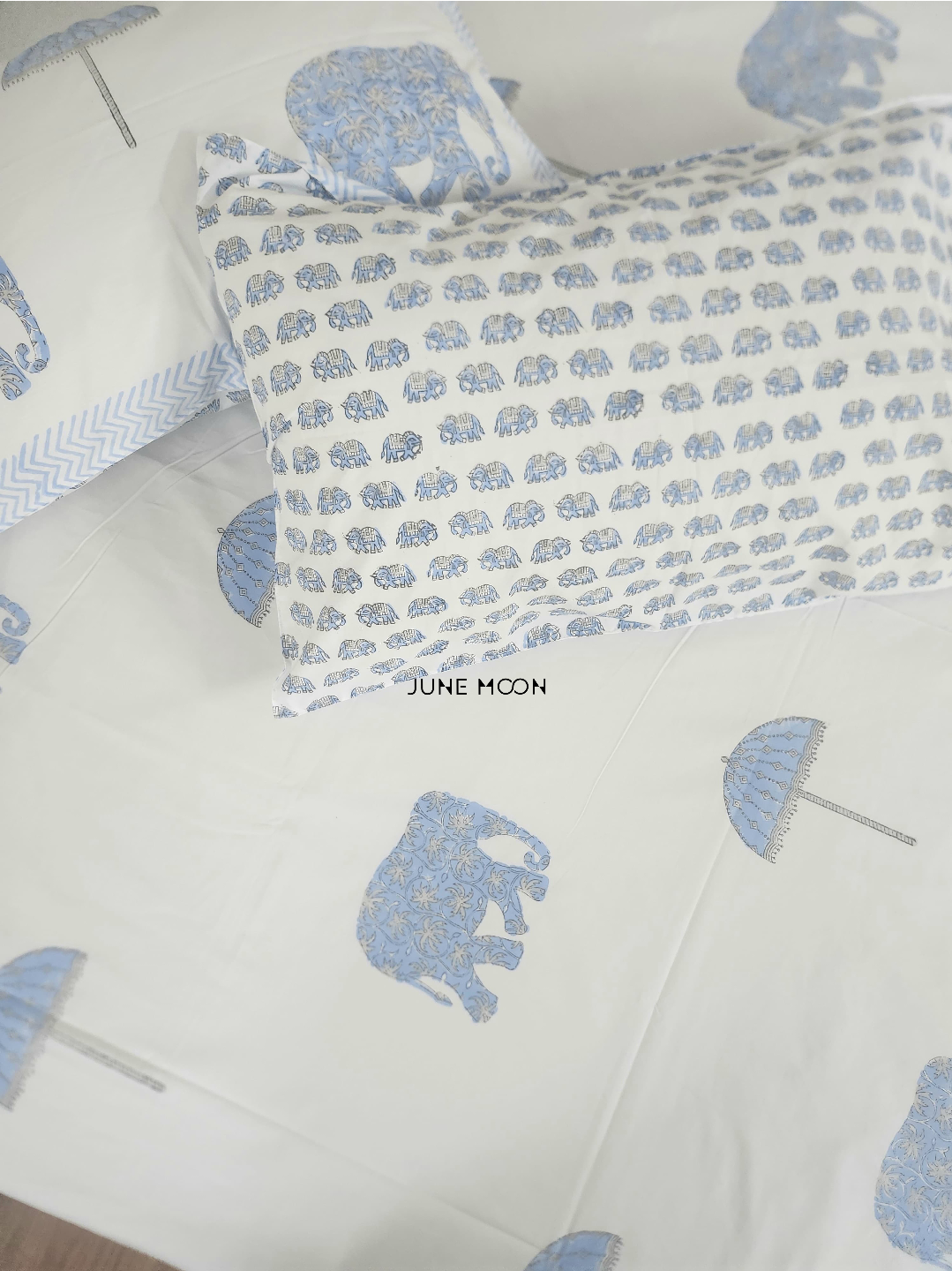 Soft Sanctuary - Block Printed Bedsheet Set