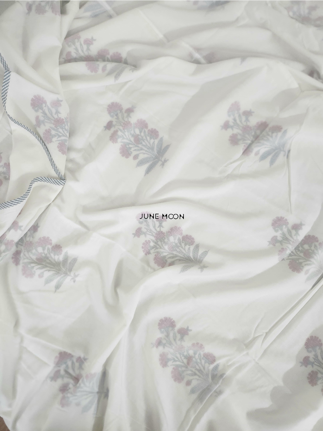 Saira - Block Printed Muslin Dohar
