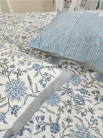 Load image into Gallery viewer, Nehar - Block Printed Bedsheet Set