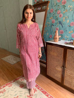 Load image into Gallery viewer, Zoya - Set of Kurta and Pants
