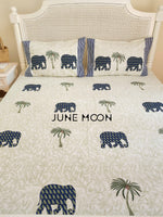 Load image into Gallery viewer, Song of India - Block Printed Bedsheet Set
