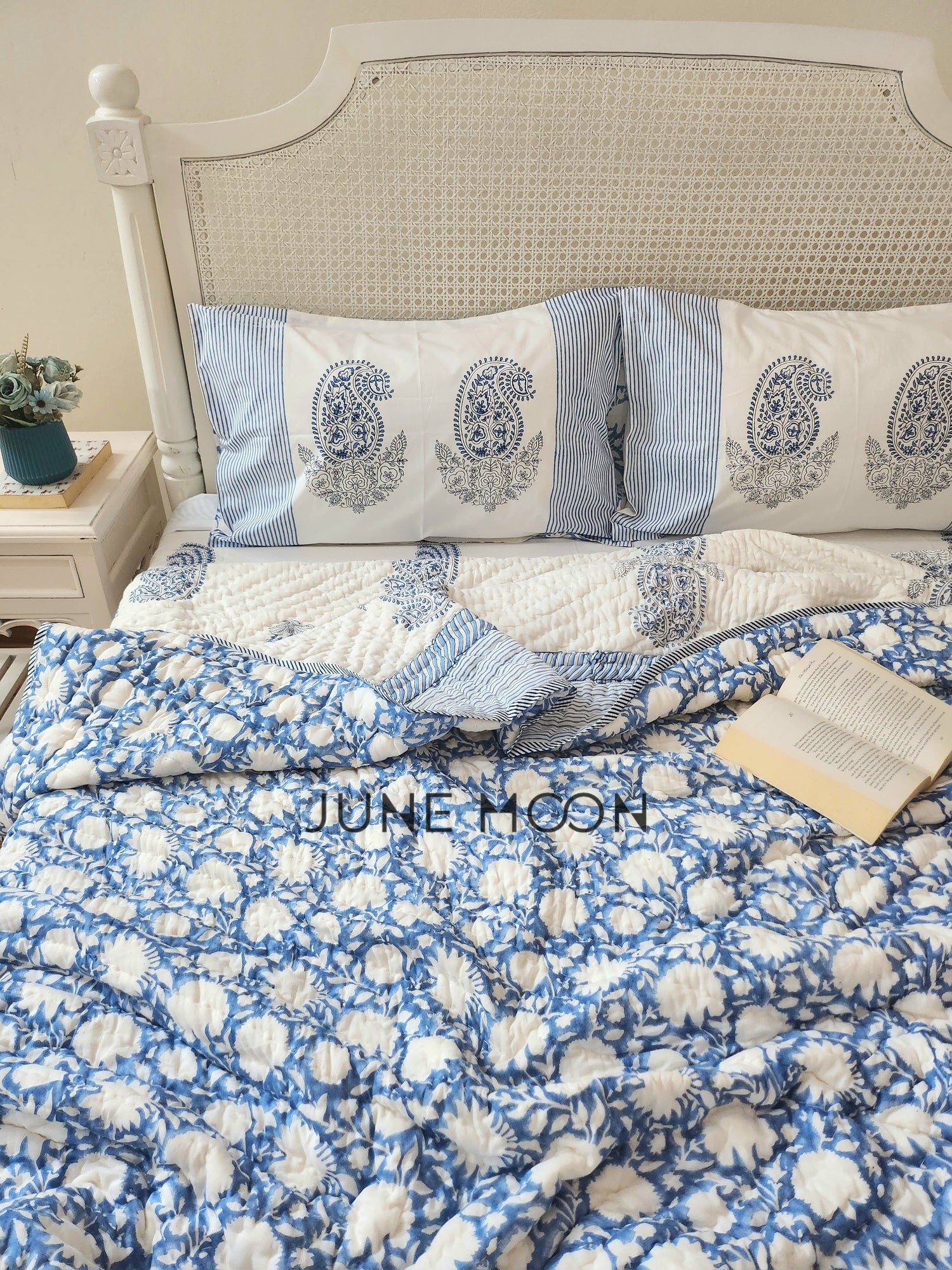Siri Miri - Block Printed Muslin Quilt