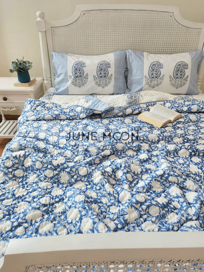 Siri Miri - Block Printed Muslin Quilt