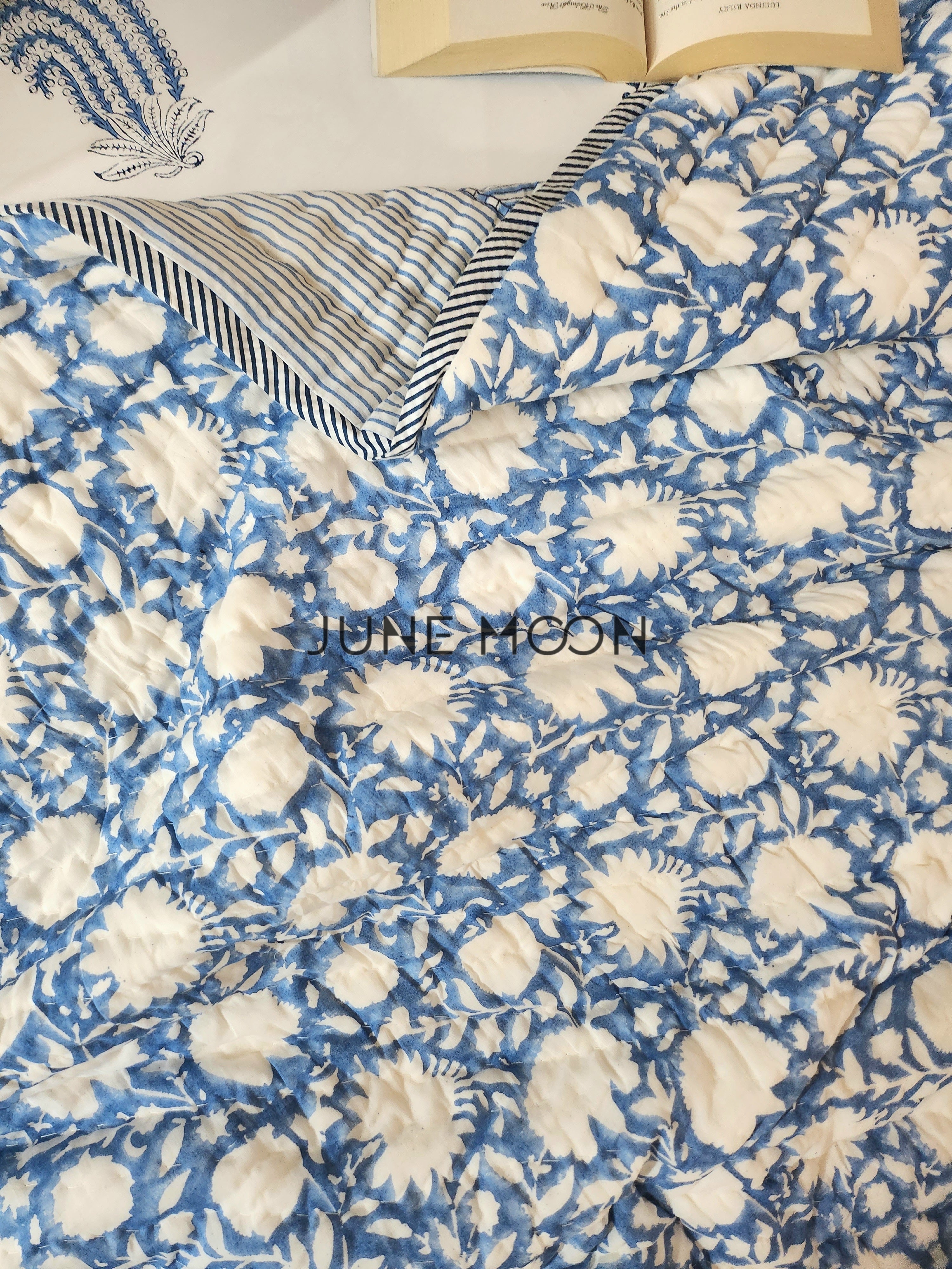 Siri Miri - Block Printed Muslin Quilt