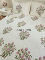 Load image into Gallery viewer, Gauhar - Block Printed Bedsheet Set
