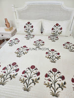 Load image into Gallery viewer, Saundarya - Block Printed Bedsheet Set
