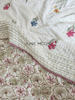 Load image into Gallery viewer, Hues of India - Block Printed Muslin Quilt
