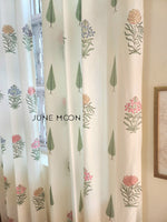 Load image into Gallery viewer, Landscape Lessons - Block Printed Curtains
