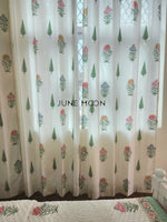 Load image into Gallery viewer, Landscape Lessons - Block Printed Curtains
