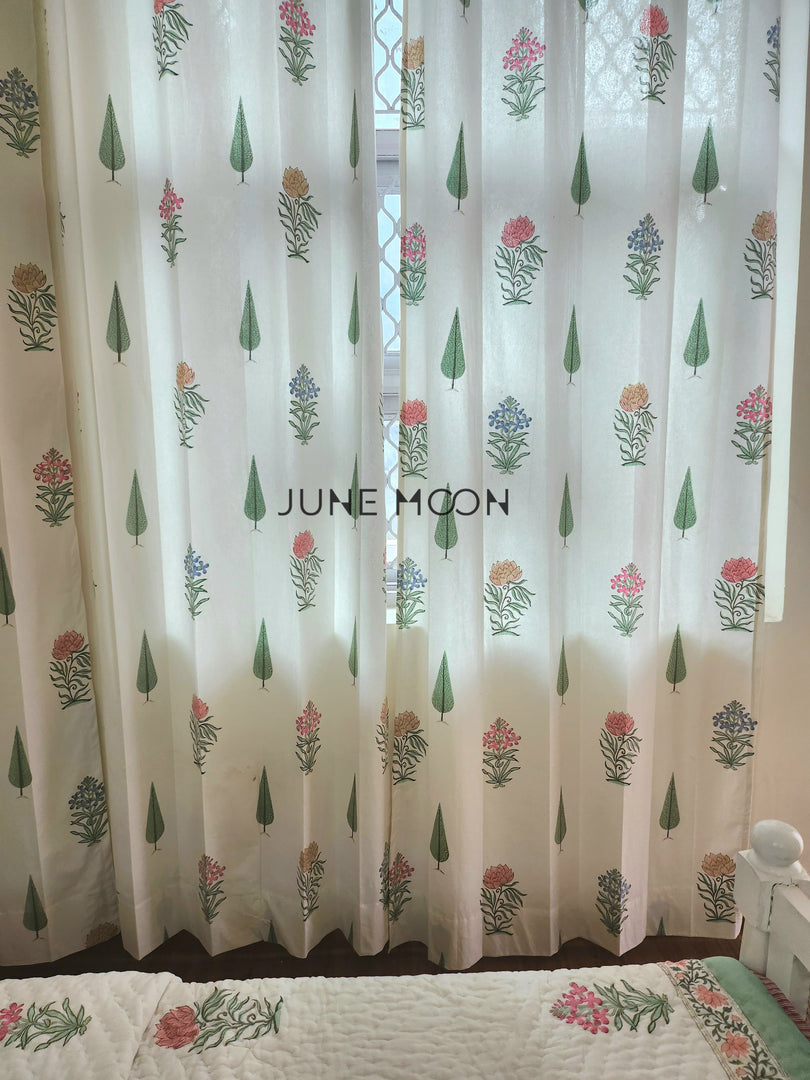 Landscape Lessons - Block Printed Curtains