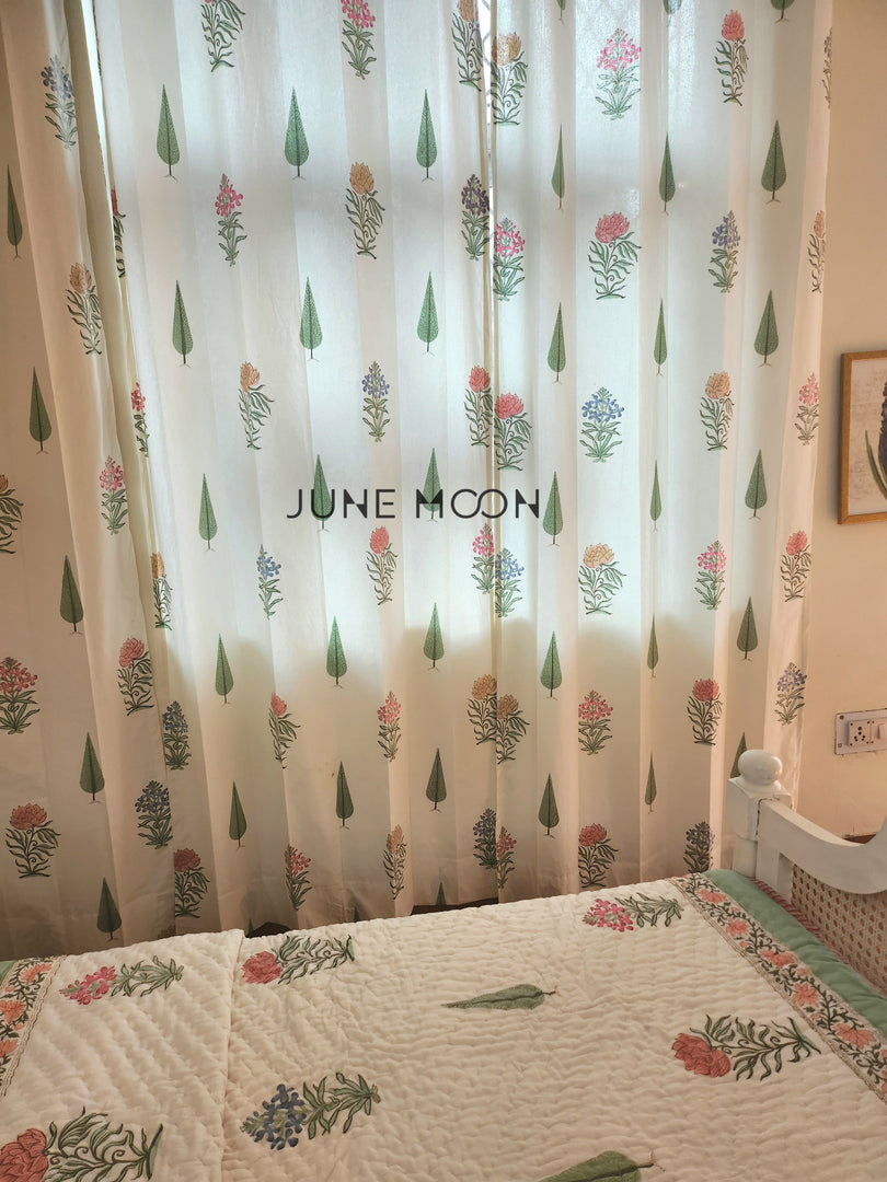 Landscape Lessons - Block Printed Curtains