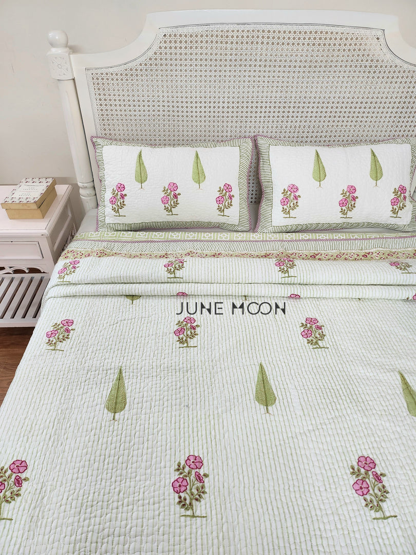 Rosemary - Quilted Bedcover Set