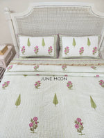 Load image into Gallery viewer, Rosemary - Quilted Bedcover Set
