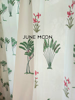 Load image into Gallery viewer, Mrs. Summer - Block Printed Curtains
