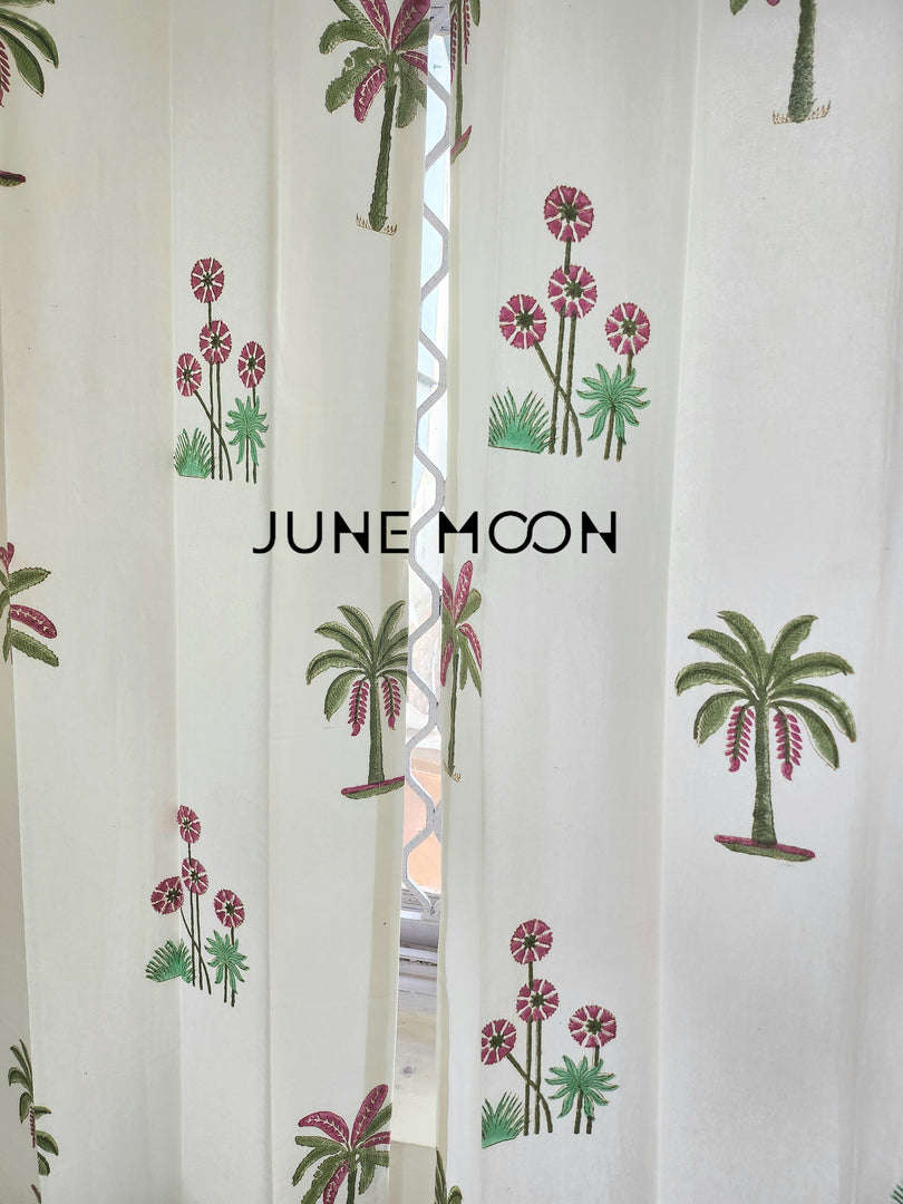 House of Grace - Block Printed Curtains