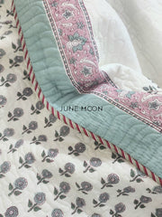 Jheel - Quilted Bedcover Set