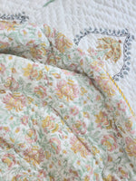 Load image into Gallery viewer, Hues Of India - Block Printed Muslin Quilt

