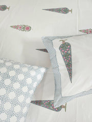 Adhira - Block Printed Bedsheet Set