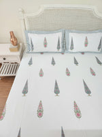 Load image into Gallery viewer, Adhira - Block Printed Bedsheet Set
