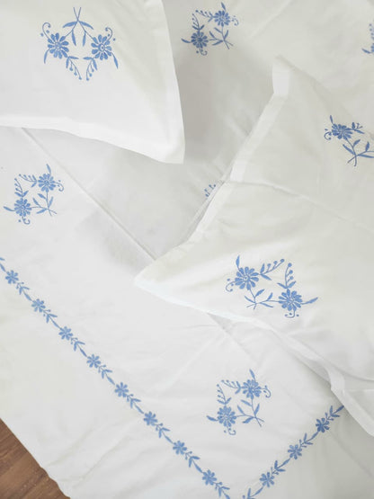 Brittany - Embroidered Bedsheet Set