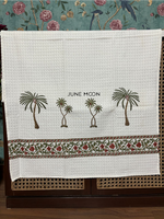 Load image into Gallery viewer, Firdaus - Block Printed Bath Towel
