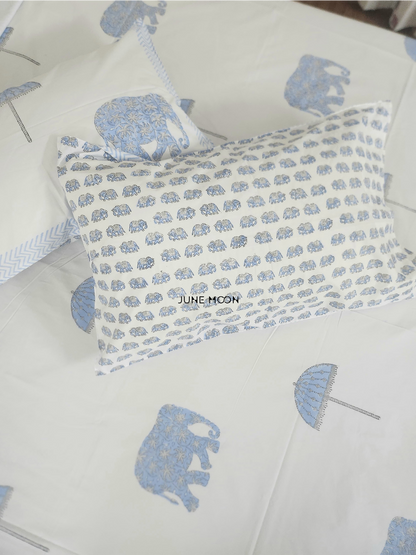 Soft Sanctuary - Block Printed Bedsheet Set