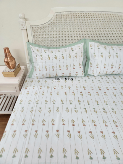 My Precious - Block Printed Bedsheet Set
