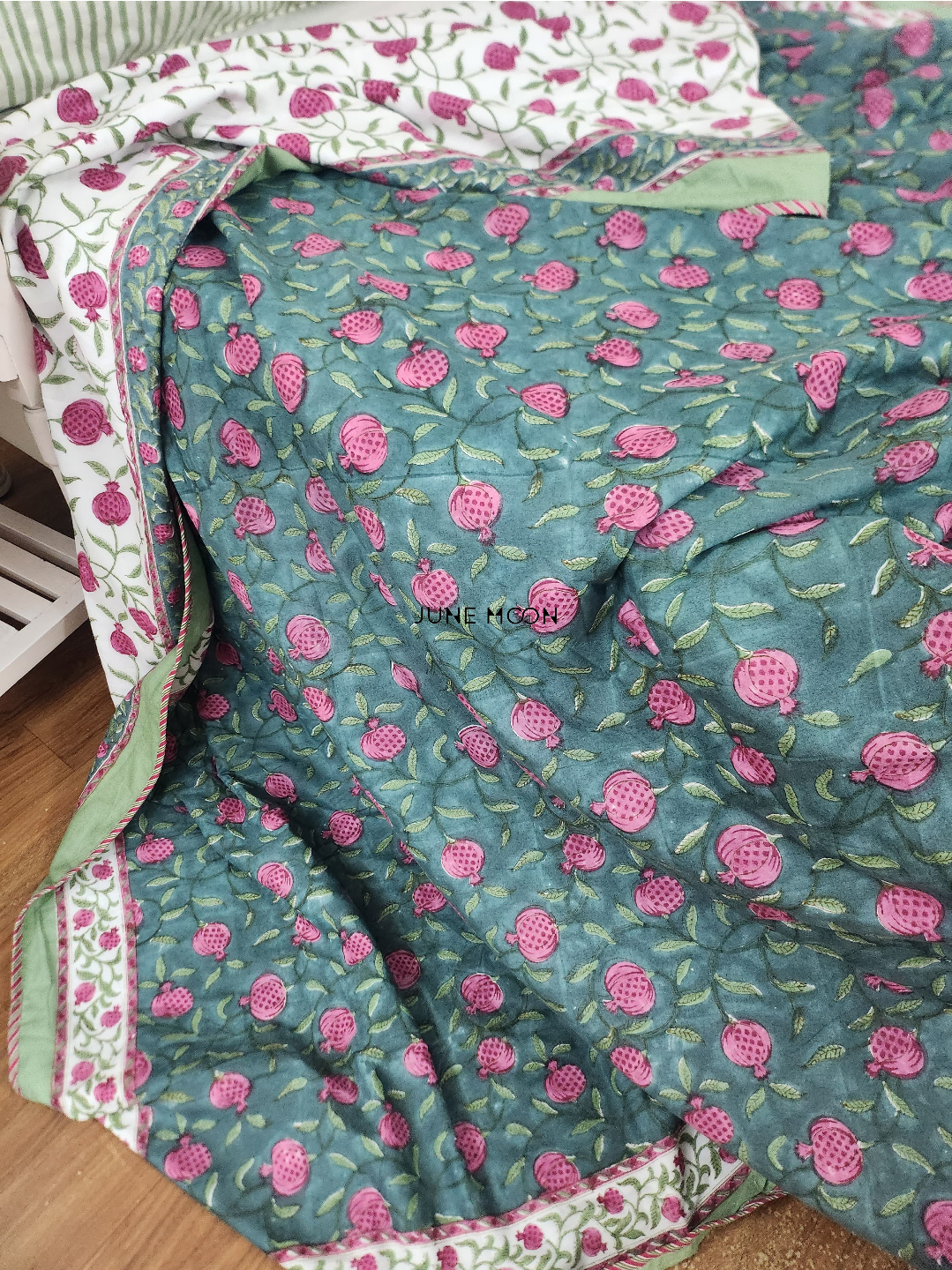 Kudrat - Block Printed Muslin Dohar
