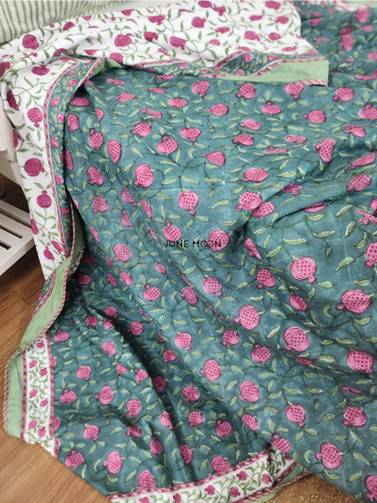 Kudrat - Block Printed Muslin Dohar