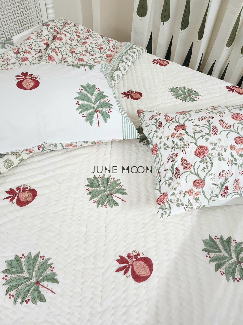 Born To Be Loved - Set of Quilt & Bedsheet