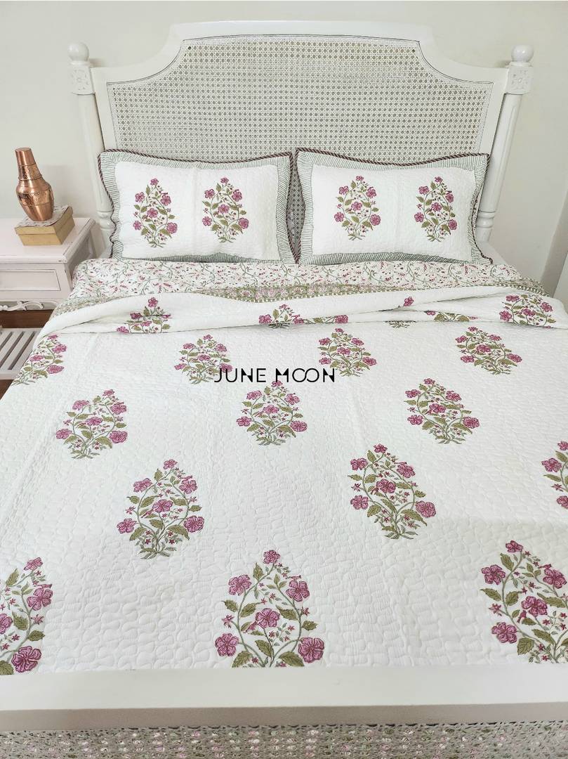 Season's Promise - Quilted Bedcover Set