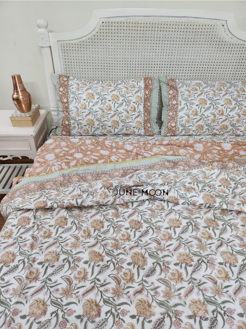 Albeli - Block Printed Muslin Dohar