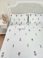 Load image into Gallery viewer, Shades of Grace - Block Printed Bedsheet Set
