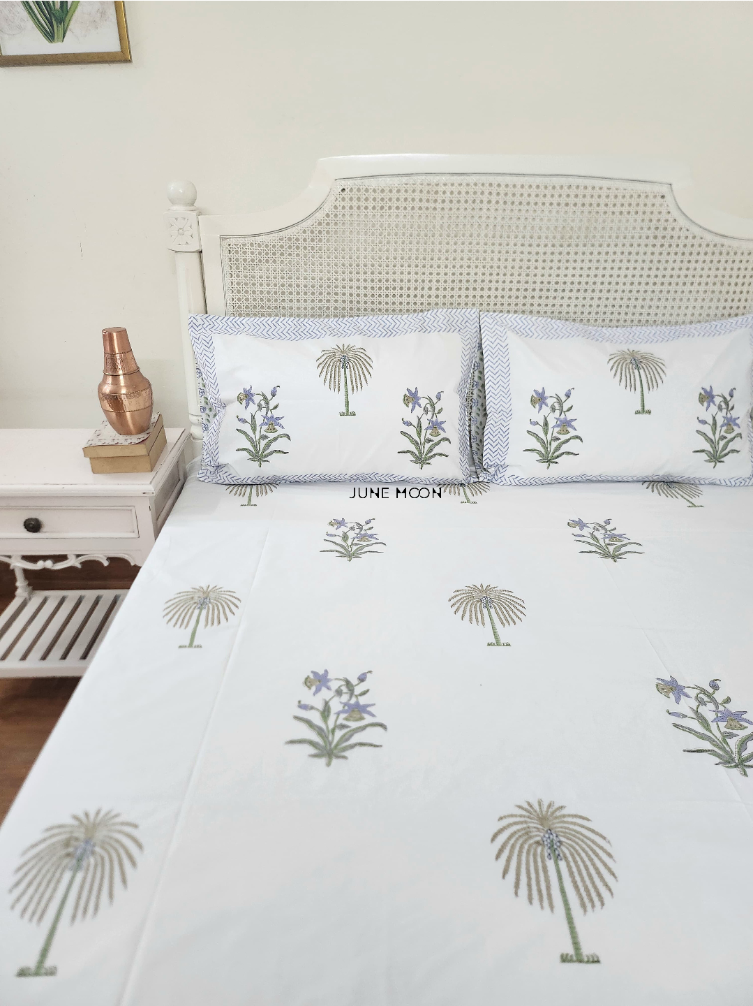 Beverly - Block Printed Bedsheet Set