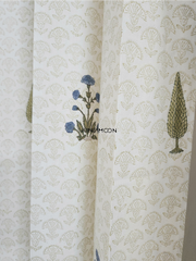 Chandni Bagh - Block Printed Curtains