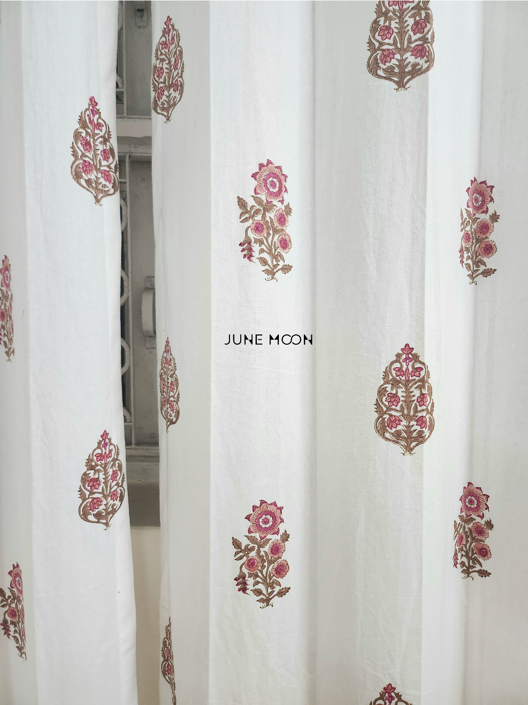 Gul Bano - Block Printed Curtains