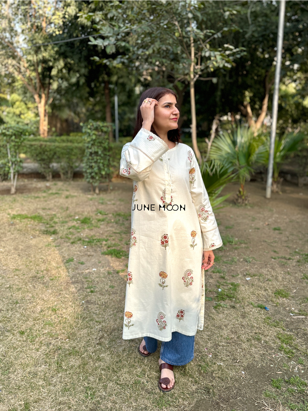 Zerrin - Block Printed Kurta