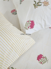 Honey Brook - Block Printed Bedsheet Set