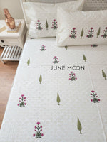Load image into Gallery viewer, Mehrunisa - Block Printed Bedsheet Set
