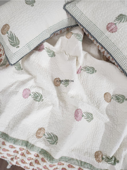 Geeli Mitti - Quilted Bedcover Set