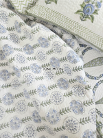 Load image into Gallery viewer, Cool Cascades - Quilted Bedcover Set
