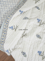 Load image into Gallery viewer, Evening In Rome - Block Printed Muslin Quilt
