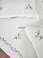 Load image into Gallery viewer, Beatrice - Embroidered Bedsheet Set
