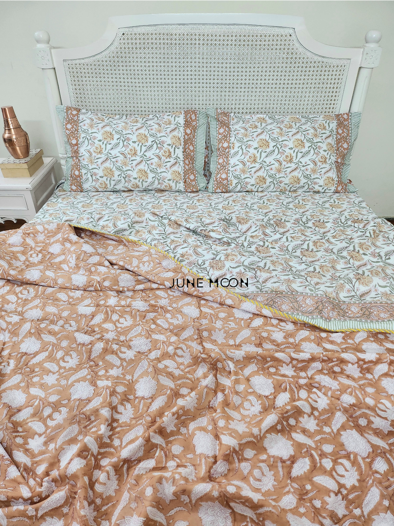 Albeli - Block Printed Muslin Dohar