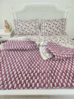 Load image into Gallery viewer, Gehna - Set of Quilt &amp; Bedsheet
