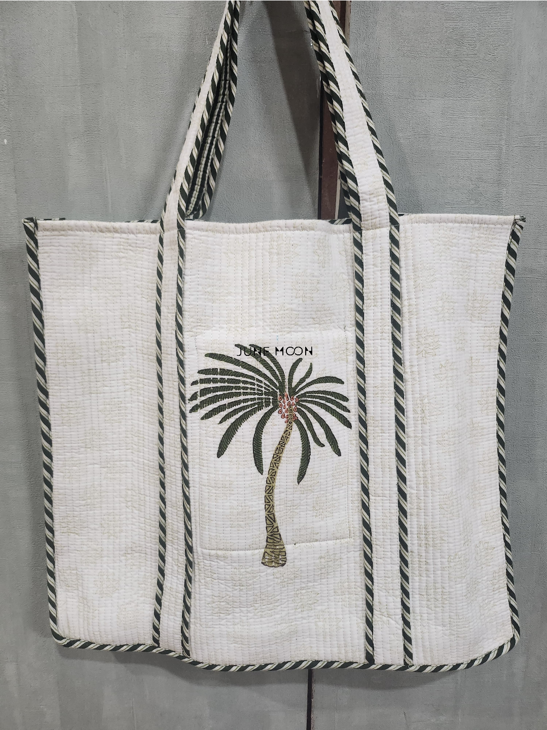 Roza - Block Printed Tote Bag