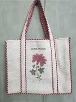 Load image into Gallery viewer, Roza - Block Printed Tote Bag
