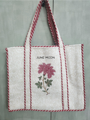 Roza - Block Printed Tote Bag